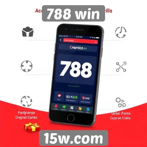 Funcionalidades do aplicativo 788 win para dispositivos móveis